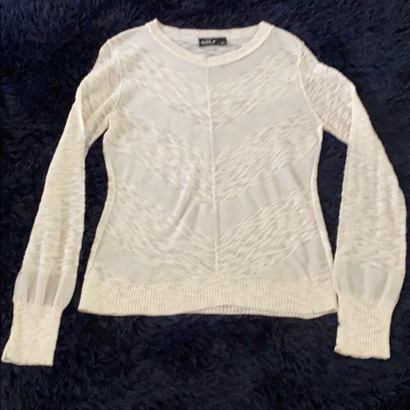 Cream with shimmer lightweight sweater - Picture 1 of 5